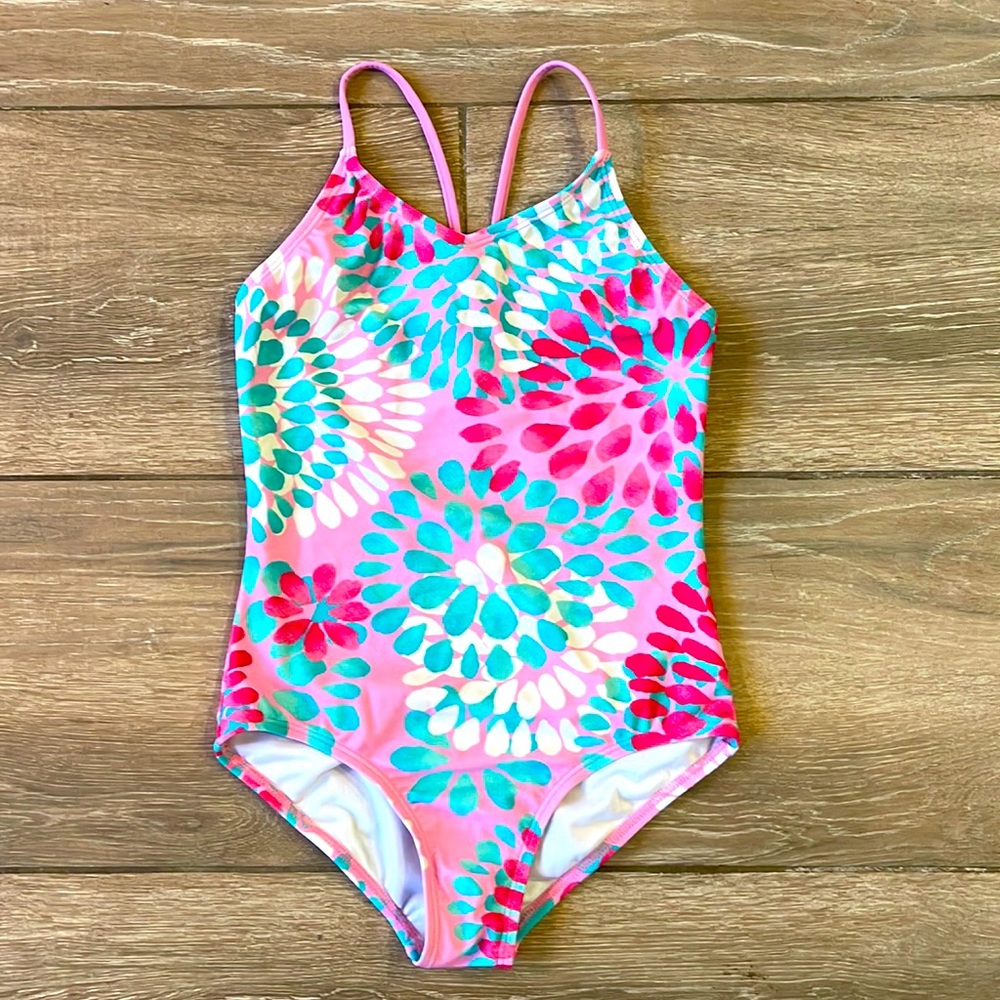 Kanu Surf Athletic Girls Swimsuit UPF 50